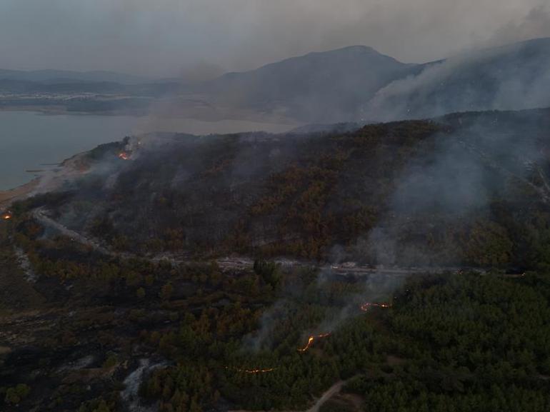 İzmir Valisi Elbandan Menderesteki yangına ilişkin açıklama