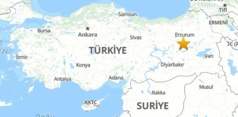 SON DAKİKA Muş Vartoda 3.6 büyüklüğünde korkutan deprem AFAD duyurdu