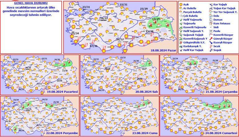 Son dakika… Meteoroloji’den ‘yüksek sıcaklık’ alarmı İstanbul dahil: 8 derece birden yükselecek