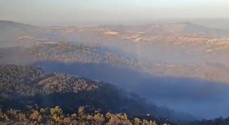 Manisa’daki orman yangınında 5’inci gün Alevler Salihli ilçesine ulaştı