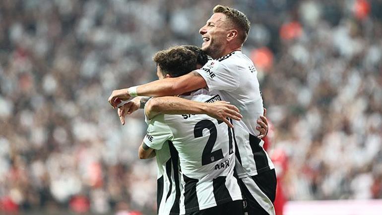 Beşiktaşta Ciro Immobile ve Rafa Silva fırtınası Bir ilki yaşadı