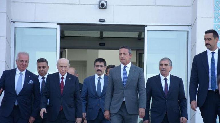 Ali Koç, Devlet Bahçeli, Özgür Özel ve Bakan Yerlikaya ile görüştü