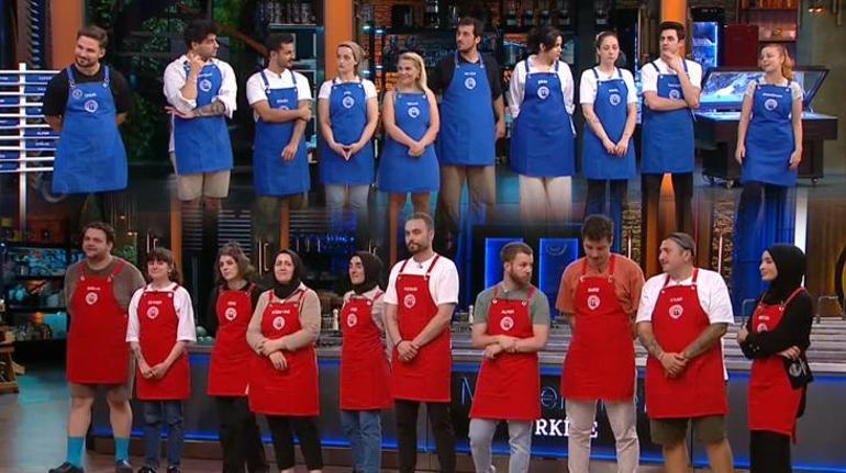 Masterchefte Mavi Takım kaptanı belli oldu Yanlış önlüğü takınca kırdı geçirdi