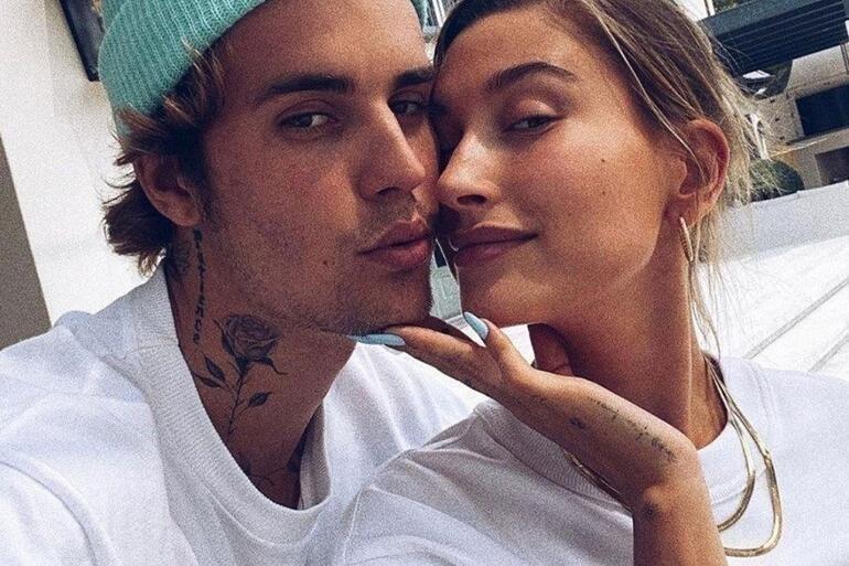 Justin-Hailey Bieber çiftinin bebekleri dünyaya geldi Eve hoş geldin