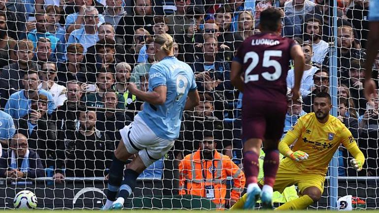 Manchester Cityde Erling Haaland müthiş başladı İnanılmaz performans