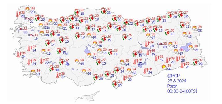 Meteoroloji duyurdu Peş peşe sağanak yağış uyarıları... Kırşehirden acı haber geldi