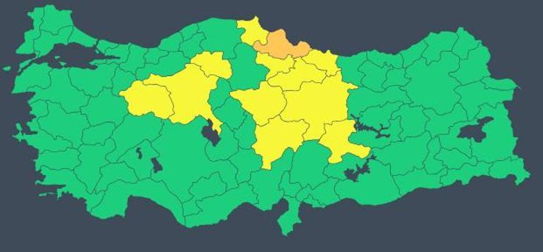 Son dakika… Meteoroloji ve Valilik uyarmıştı Ankara’yı sağanak vurdu: 12 kentte alarm