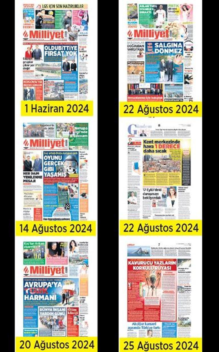 Milliyet’in ayakkabıları...