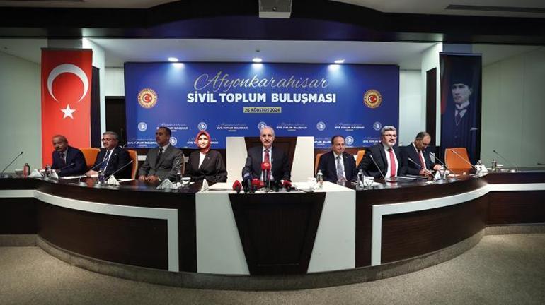 TBMM Başkanı Kurtulmuş: Bizim üstümüze tarihi bir sorumluluk düşüyor