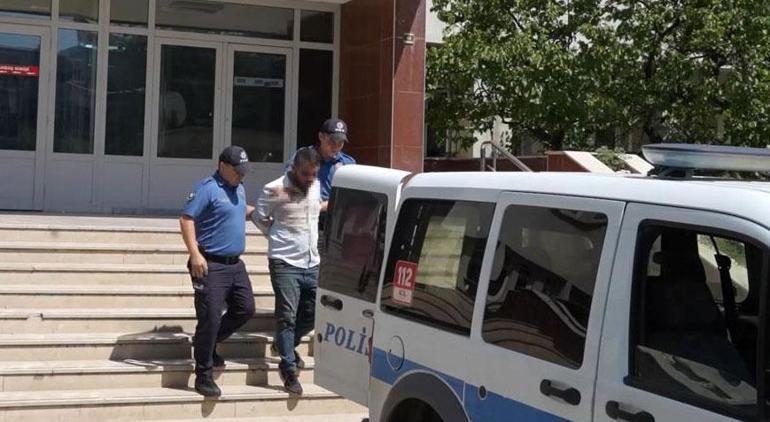 Polis memurlarına saldıran hükümlü adliyede