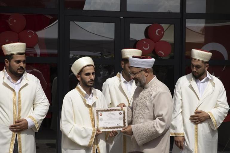 Diyanet İşleri Başkanı Erbaş, Tuncelide Kuran kursu ve müftülük binası açılışına katıldı