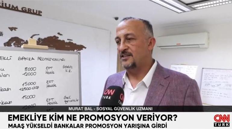 Emekliye kim ne promosyon veriyor Maaş yükseldi bankalar promosyon yarışına girdi