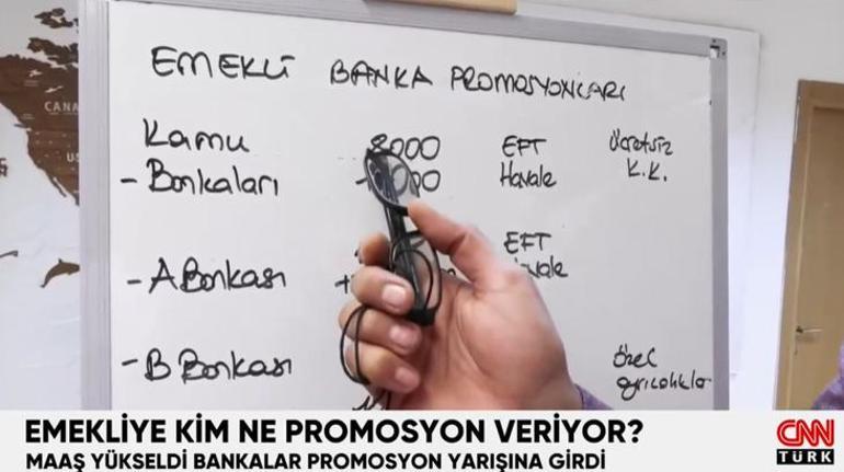 Emekliye kim ne promosyon veriyor Maaş yükseldi bankalar promosyon yarışına girdi