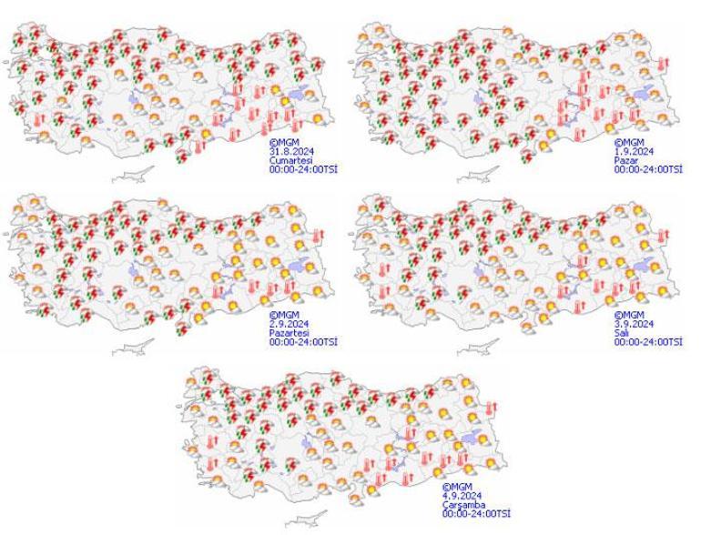 Meteoroloji saat verip uyarmıştı İstanbulda sağanak yağış etkili oldu