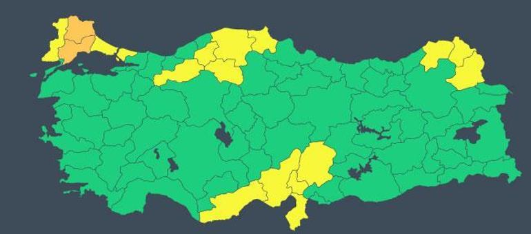 Meteoroloji ve AKOMdan İstanbul için uyarı 4 Eylüle kadar dikkat