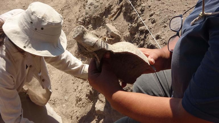 Şehrin geçmişine ışık tutan 1700 yıllık kalıntı