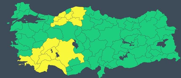 Son dakika... Meteoroloji saat verip uyardı Bu kentlerde yaşayanlar dikkat