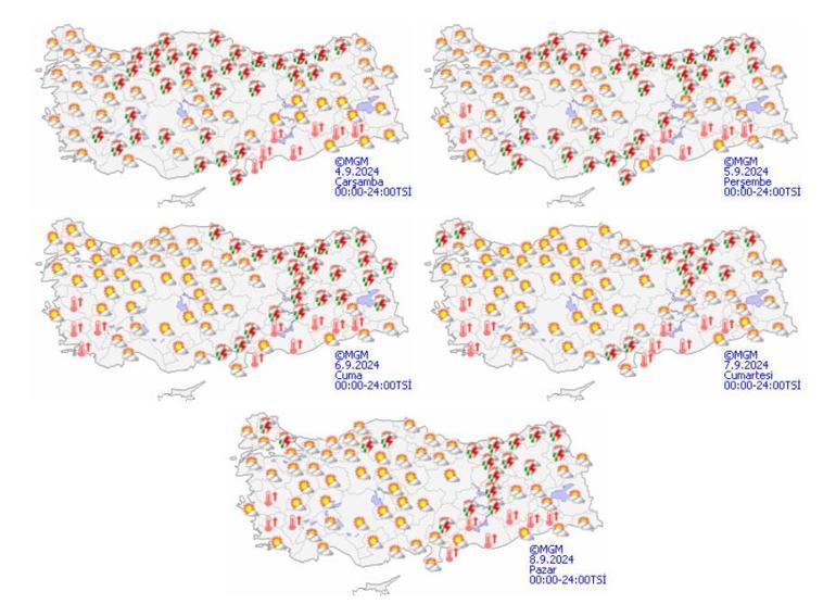 Son dakika... Meteoroloji saat verip uyardı Bu kentlerde yaşayanlar dikkat