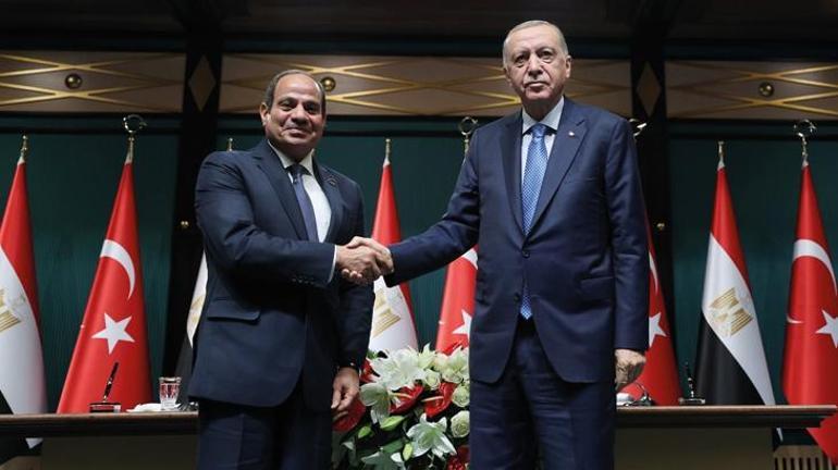 Cumhurbaşkanı Erdoğandan Sisi paylaşımı İş birliği vurgusu...