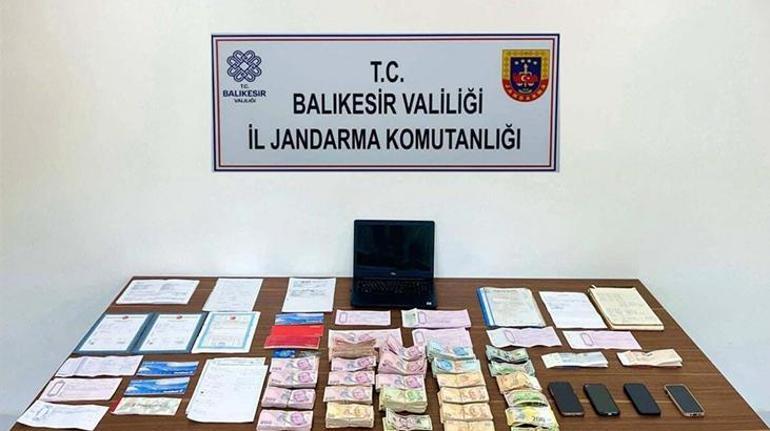 Balıkesirde dev tefecilik operasyonu Paraları aklamak için bakın ne yapmışlar