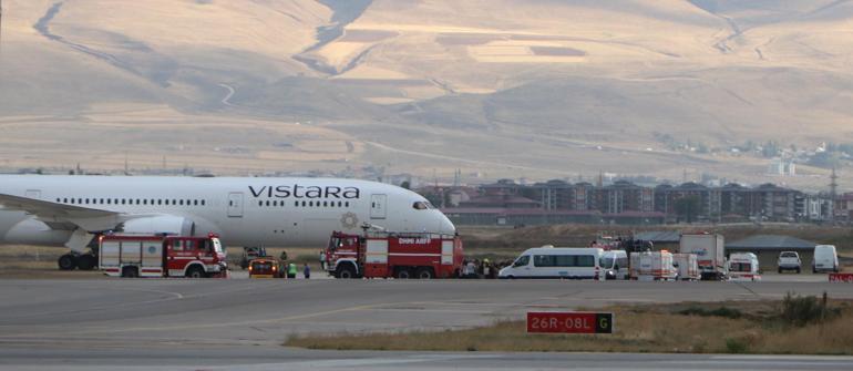 Bomba ihbarı asılsız çıktı: Hindistandan Erzuruma yeni uçak geliyor