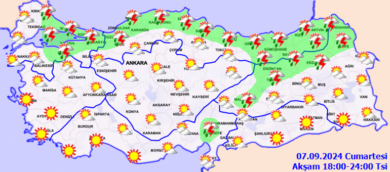 Son dakika: Meteorolojiden yeni uyarı geldi İstanbul’da sağanak geçişlerine dikkat