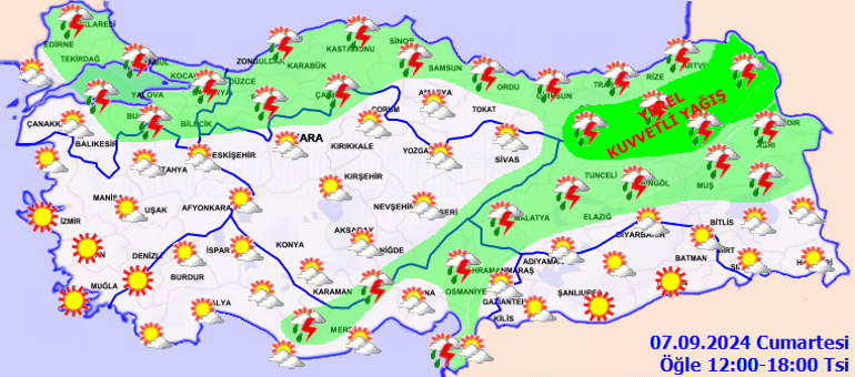 Son dakika: Meteorolojiden yeni uyarı geldi İstanbul’da sağanak geçişlerine dikkat