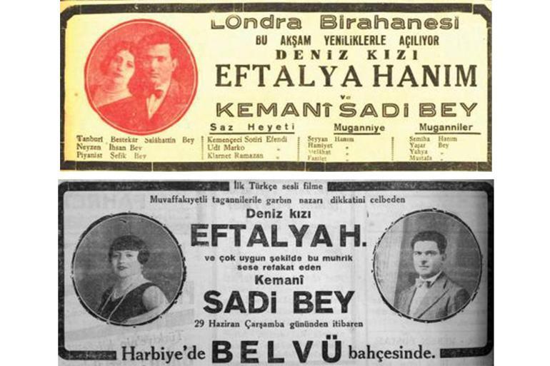 Atatürk gizlice Safiye Ayla ile yarıştırmış Boğazın nazlı sesi Deniz Kızı Eftelya