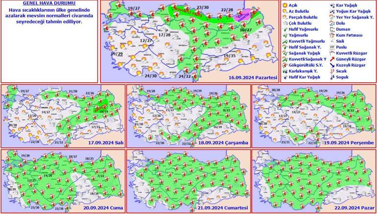 Son dakika... Meteoroloji’den alarm Günlerce sürecek, çok kuvvetli olacak