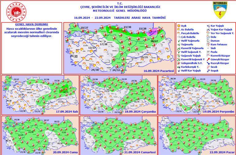 Meteoroloji İstanbul dahil birçok ili uyardı Sağanak, dolu, ani sel ve kuvvetli rüzgar...