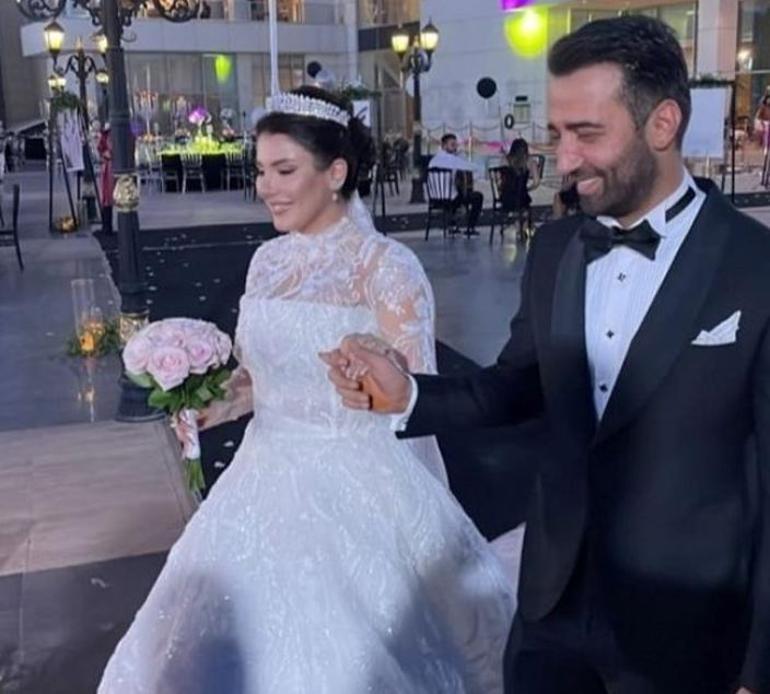 Ferit Kaya ile Yasemin Ceren evlendi Barış Arduç düğünde halay çekti