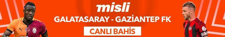 Galatasaray-Gaziantep FK maçı canlı bahis seçeneğiyle Mislide