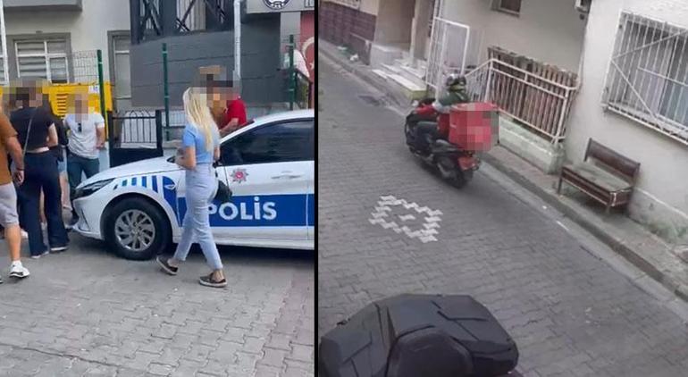 3 saat arayla 2 kızı taciz etti Sapık motokurye yakalandı