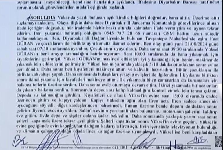 Son dakika... Narin Güran cinayeti: Yengenin ifadesi ortaya çıktı