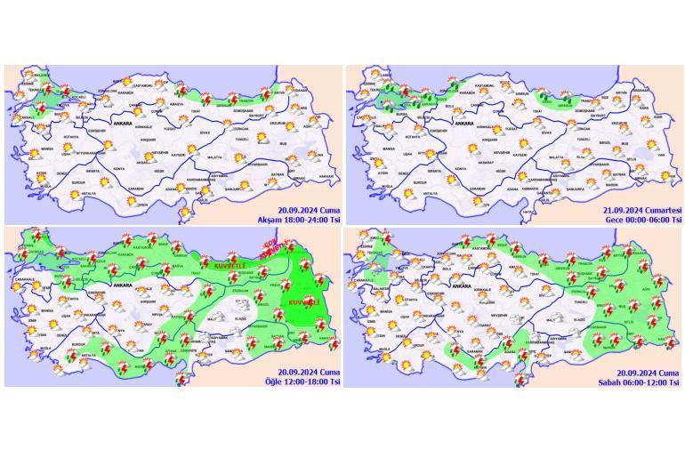 Meteorolojiden uyarı üstüne uyarı Hafta sonu plan yapanlar dikkat Çok şiddetli geliyor