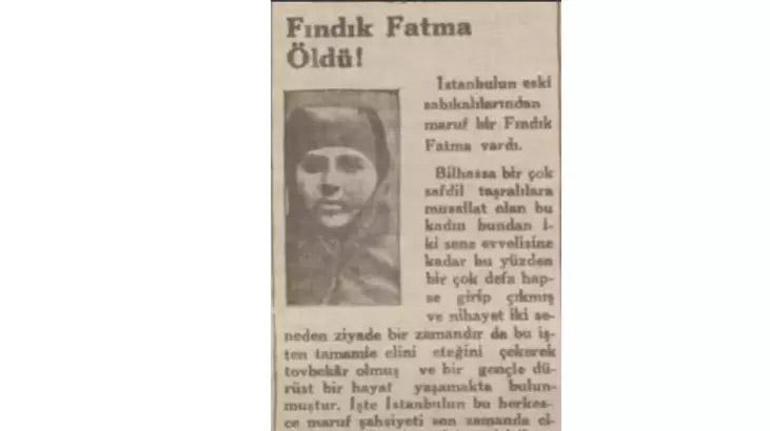 Yankesicilikte marka oldu, adı manşetlerden düşmedi: Cüzdan âşığı Fındık Fatma