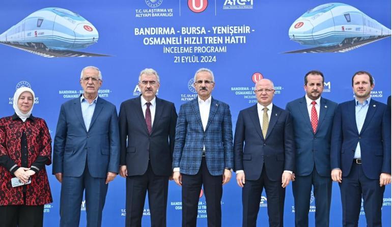 Bakan Uraloğlu açıkladı: Bursa-İstanbul 1 saat 15 dakikaya düşüyor