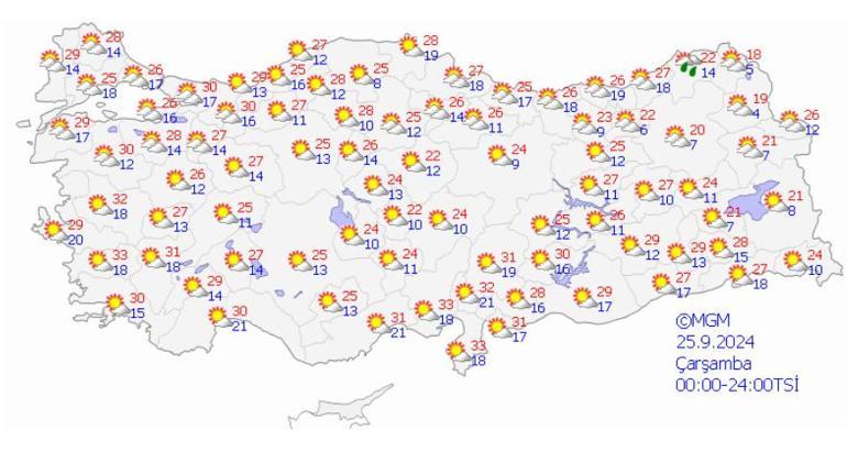 SON DAKİKA | Meteoroloji il il saydı AFAD telefonlara mesaj attı: 7 il için şiddetli yağış uyarısı