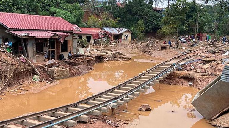 Myanmar'da Yagi Tayfunu'nun etkisi büyüyor! Ölü sayısı 384'e yükseldi - Son Dakika Haberler Milliyet