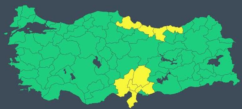 Son dakika… Meteoroloji tek tek illeri uyardı ‘Önümüzdeki 2 gün tehlikeli ve riskli’