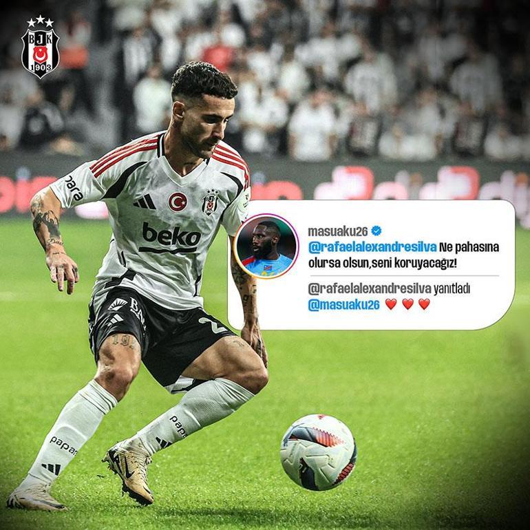 Beşiktaştan Rafa Silva tepkisi Masuaku: Seni koruyacağız