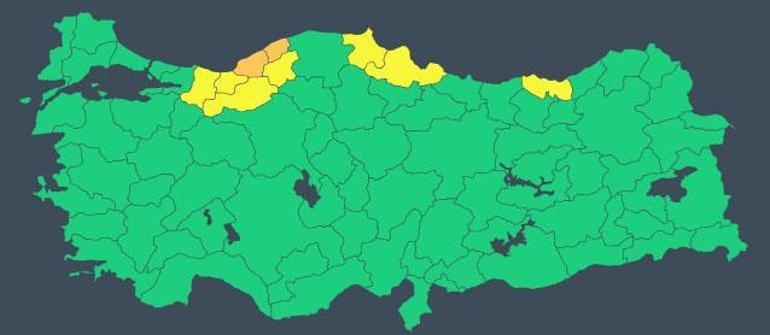 Son dakika… Meteoroloji 9 kent için uyardı Bugüne dikkat