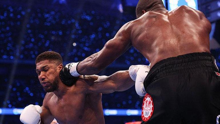 Anthony Joshua nakavt oldu Rakibinin iki katından fazlasını kazandı