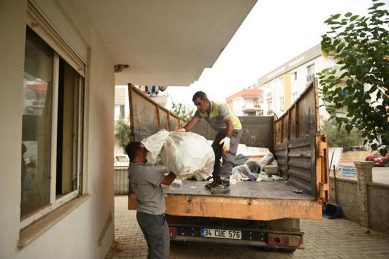 70 metrekarelik evde inanılmaz manzara: Kendisi emekli öğretmen