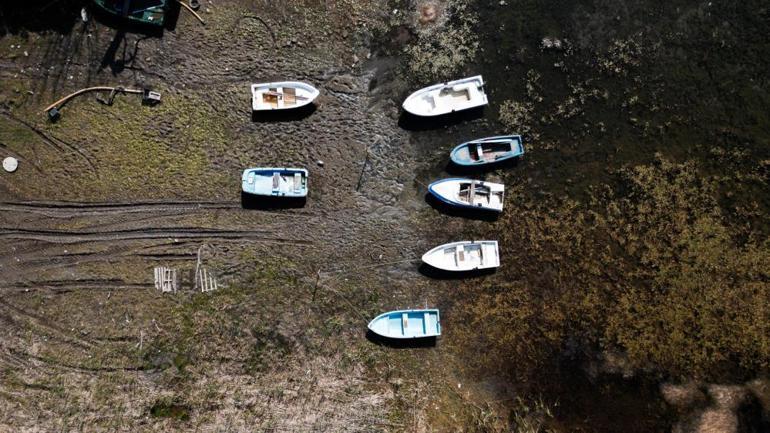 Sapanca Gölünde alarm: Su 17 metre çekildi