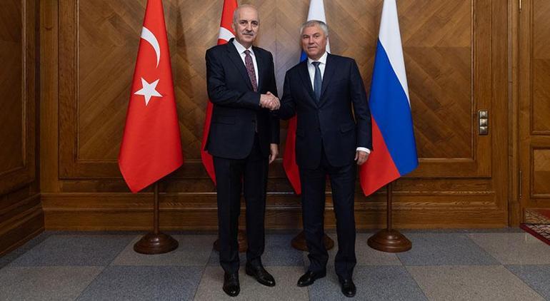 TBMM Başkanı Kurtulmuş Rus lider ile bir araya geldi Putin-Erdoğan zirvesinin tarihi belli oldu