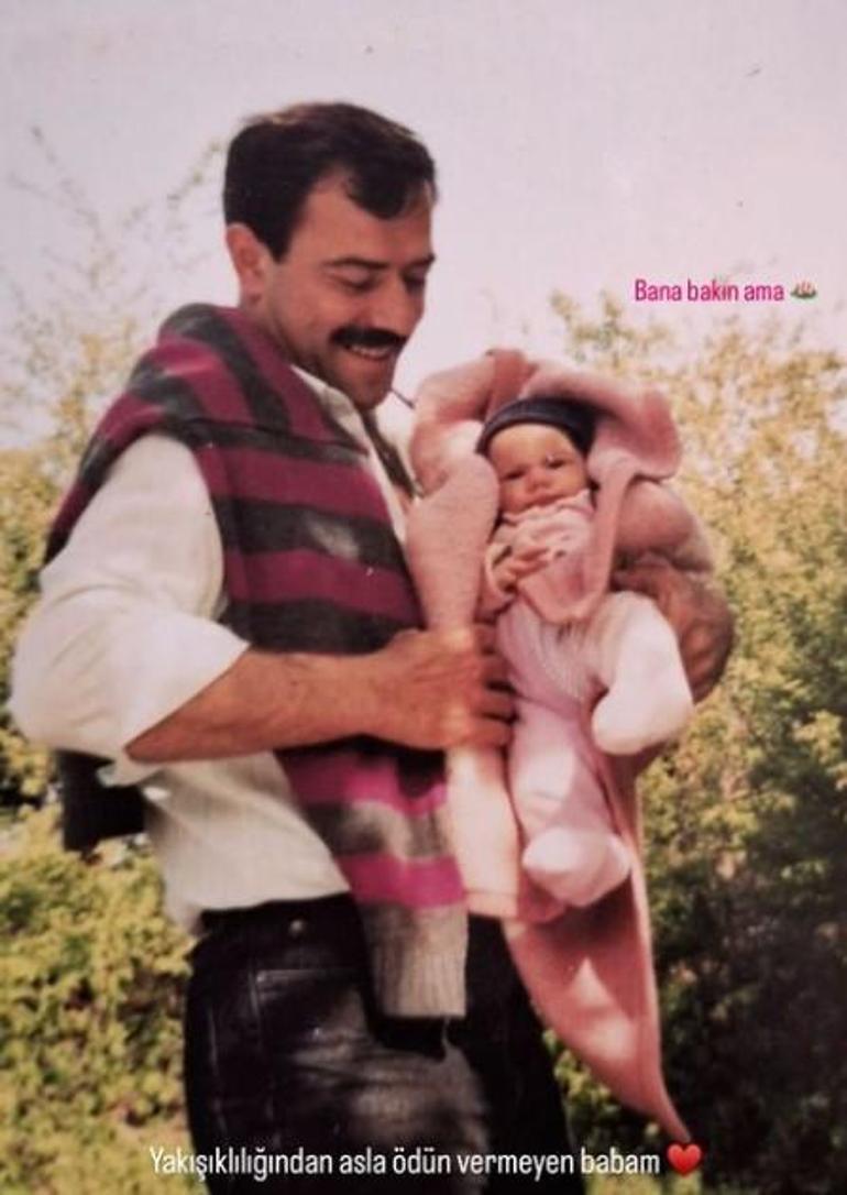 Demet Özdemirden nostaljik paylaşım Bana bakın