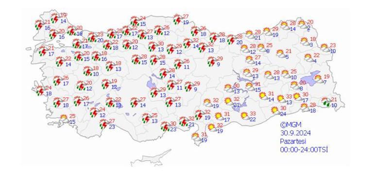 Meteoroloji yeni hava durumu raporunu yayımladı Uzman isim gün verdi: Kuvvetli sağanak geliyor