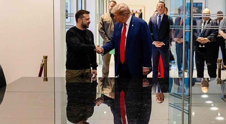 Trump, Zelenskiy ile görüştü Savaşı sona erdireceğim mesajı