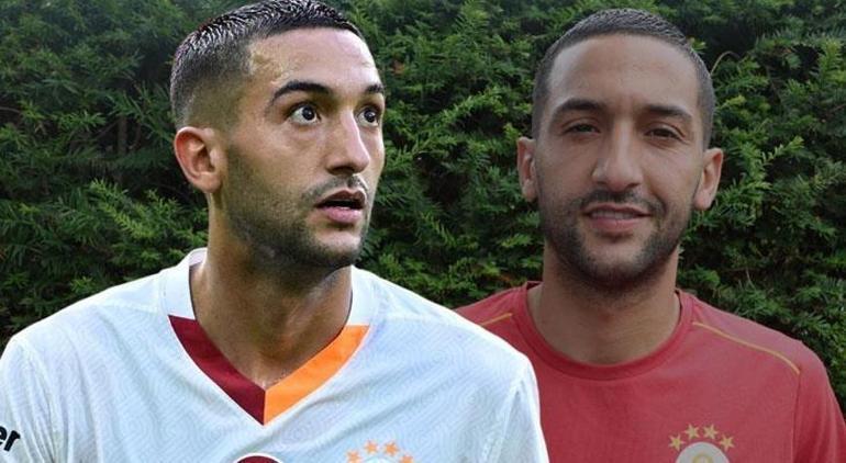 Galatasarayda Okan Buruktan rest Hakim Ziyechi şok eden hamle